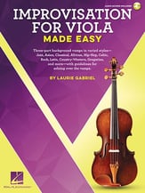 Improvisation for Viola Made Easy Viola string method book cover